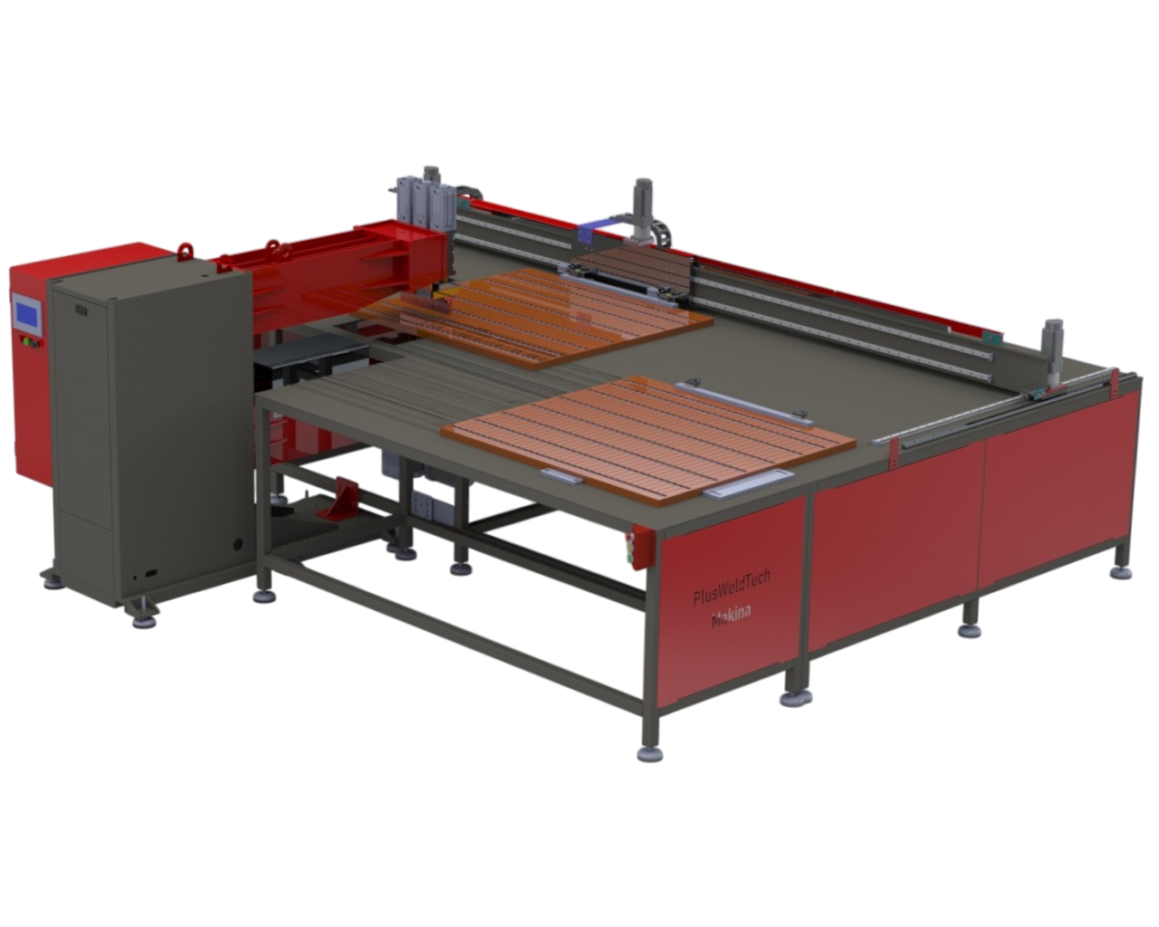 X-Y-Z HAREKETLİ CNC PUNTA KAYNAK MAKİNESİ